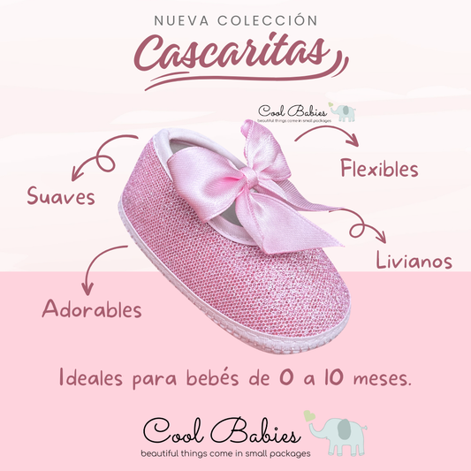 Cascarita Rosa Escarcha