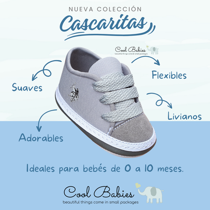 Cascarita Polo Gris