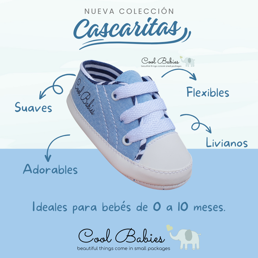 Cascarita Cool Babies Azul Claro