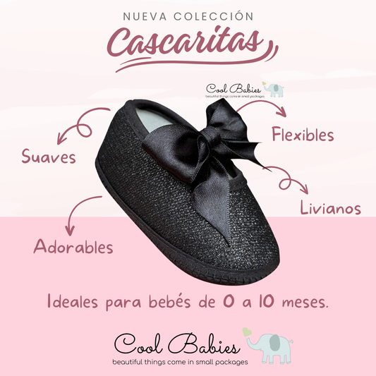 Cascarita Negro Escarcha