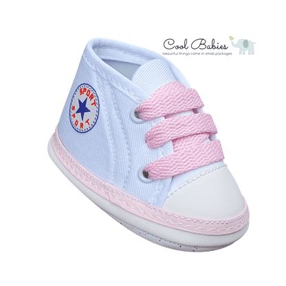 Cascarita Converse Blanco Rosa